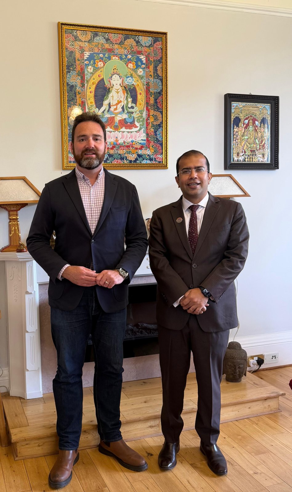 Consul General met Mr Gregor Poynton, Member of Parliament for Livingston.