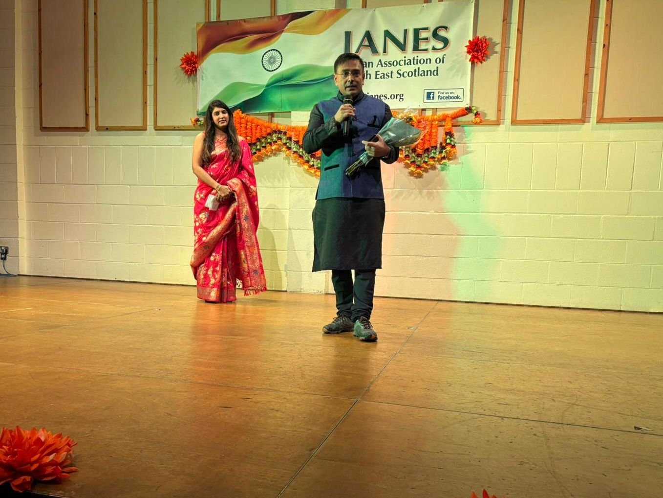VC attended the Diwali celebration organised by Indian Association of North East Scotland in Aberdeen.