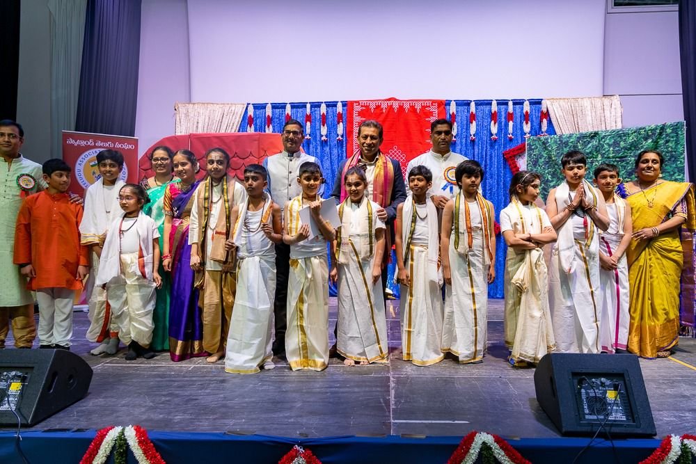 Consul attended Ugadi Sambaralu celebrations organized by the Telugu Association of Scotland - TAS.