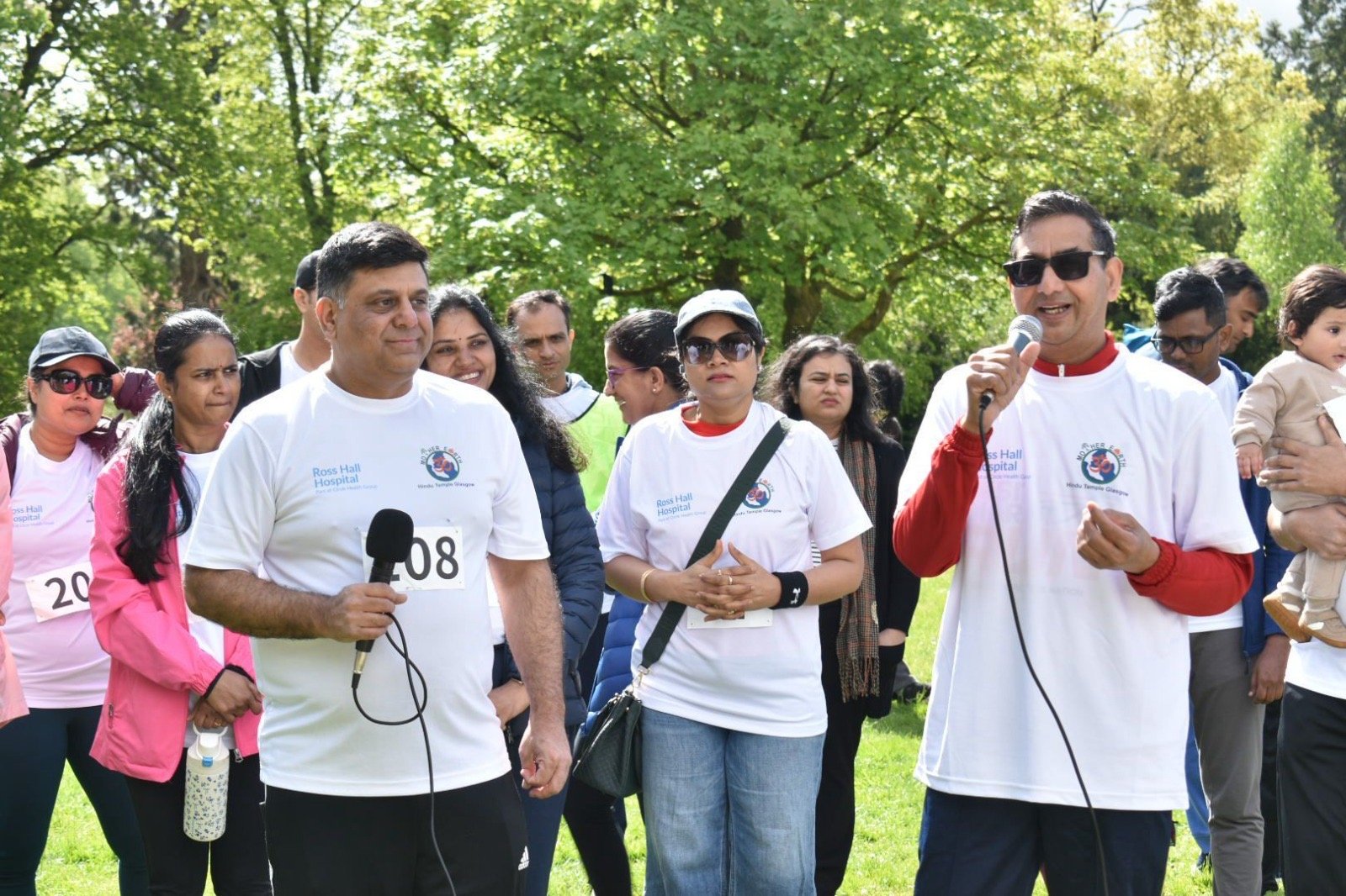 Consul attended the Mother Earth Hindu Temple Glasgow’s annual MEHTG 5K Run/Walk.