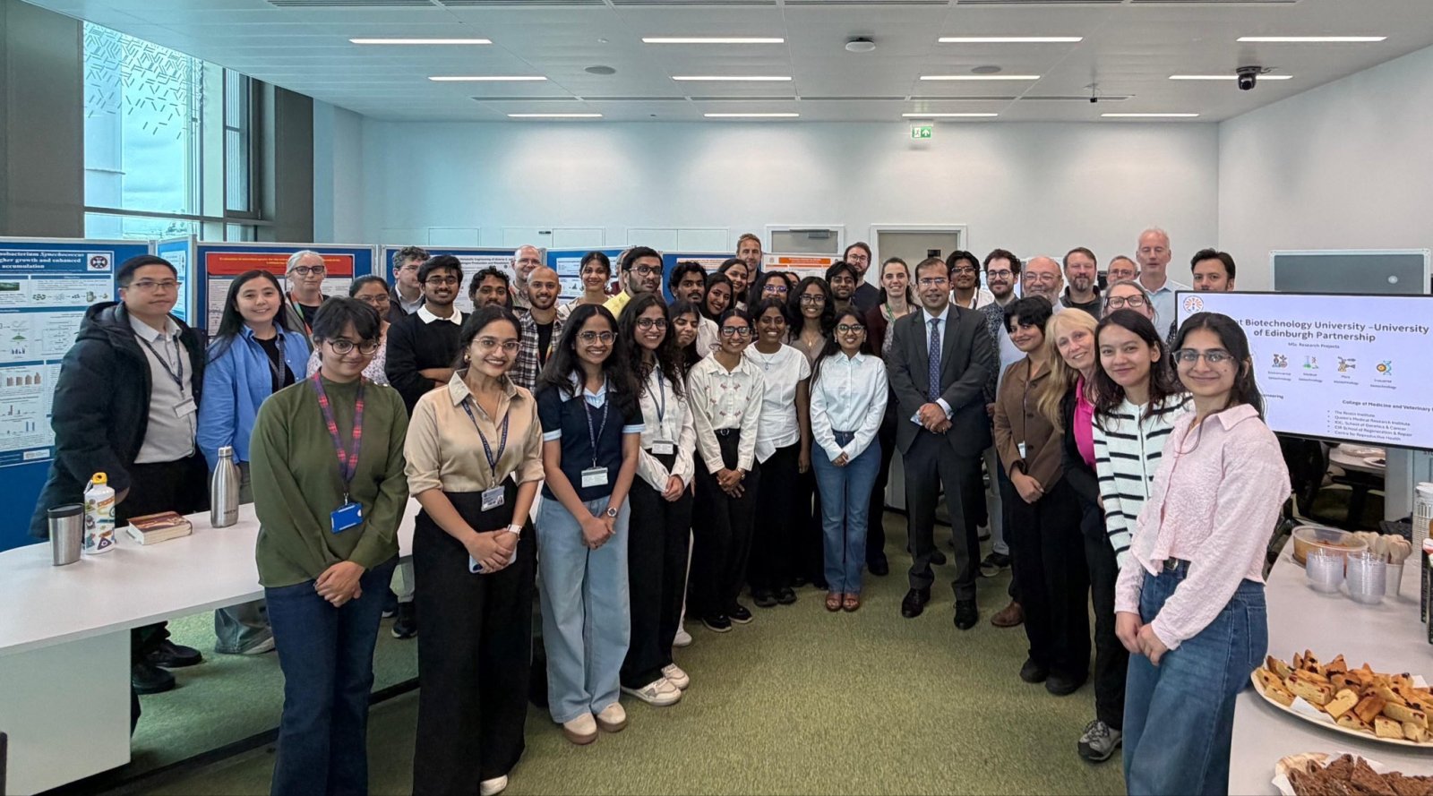 Consul General Interacts with (G.B.U.) Gujarat Biotechnology University Students at the University of Edinburgh