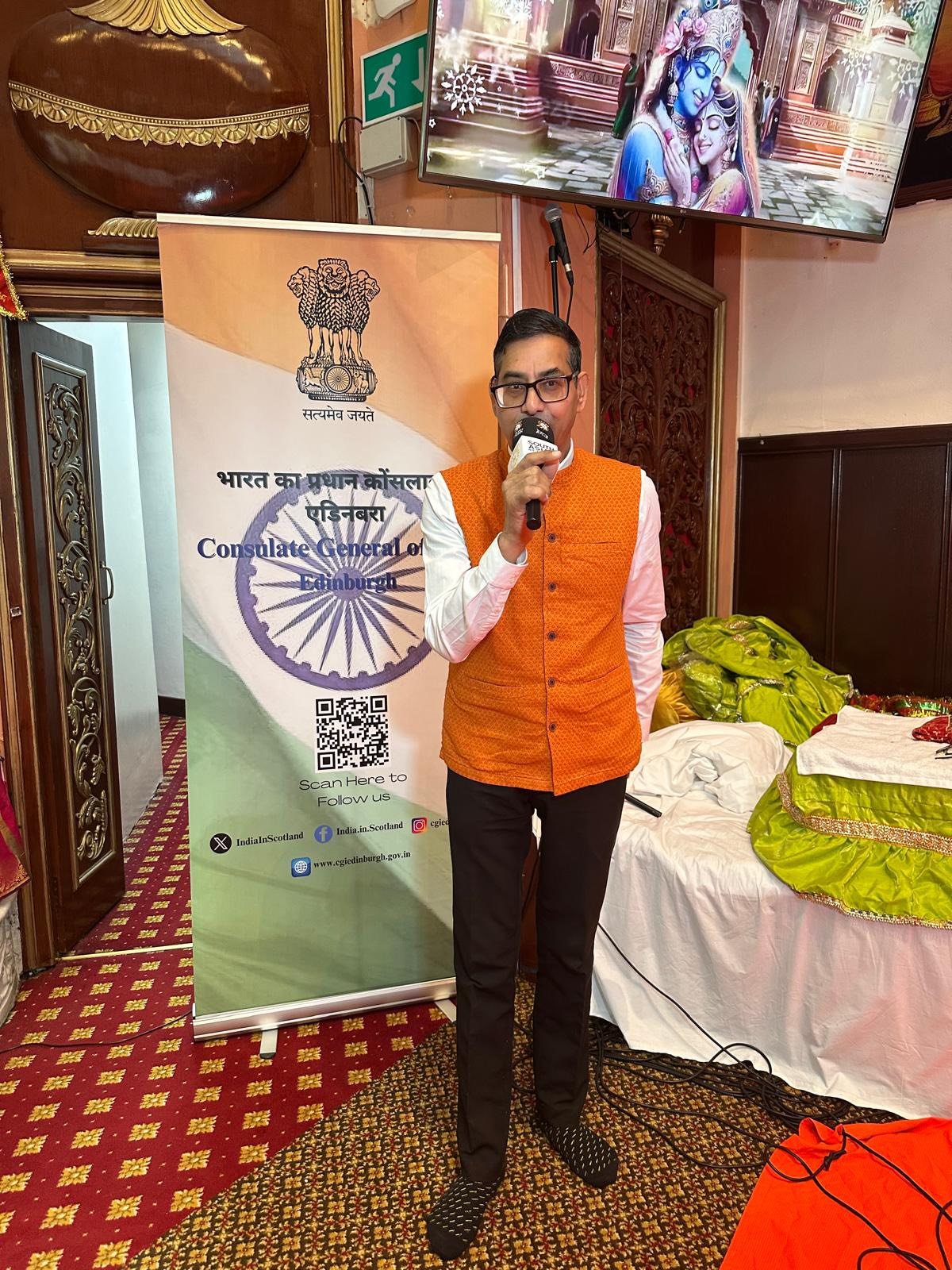 World Meditation Day 2025 at Glasgow Hindu Mandir