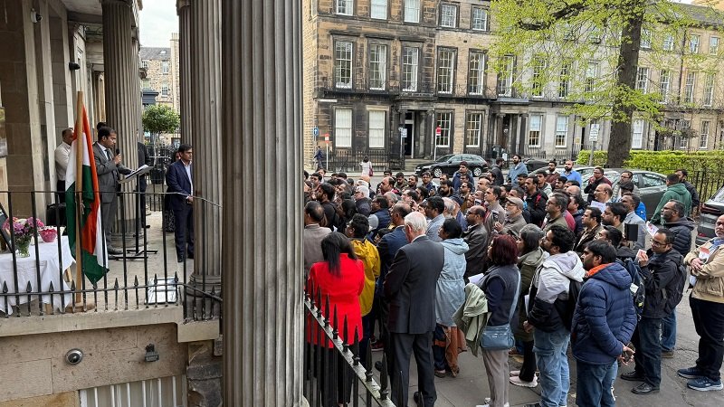 The Consulate General of India in Edinburgh held a solemn remembrance ceremony in memory of those killed in the Pahalgam terrorist attack.