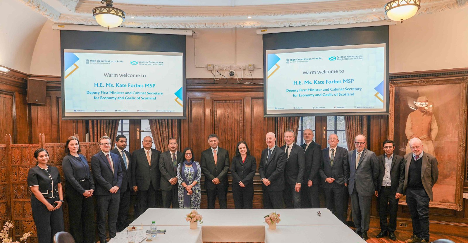 High Commission of India, London Hosts Deputy First Minister Kate Forbes for Business Roundtable to Deepen India–Scotland Trade, Investment, and Commonwealth Games Collaboration