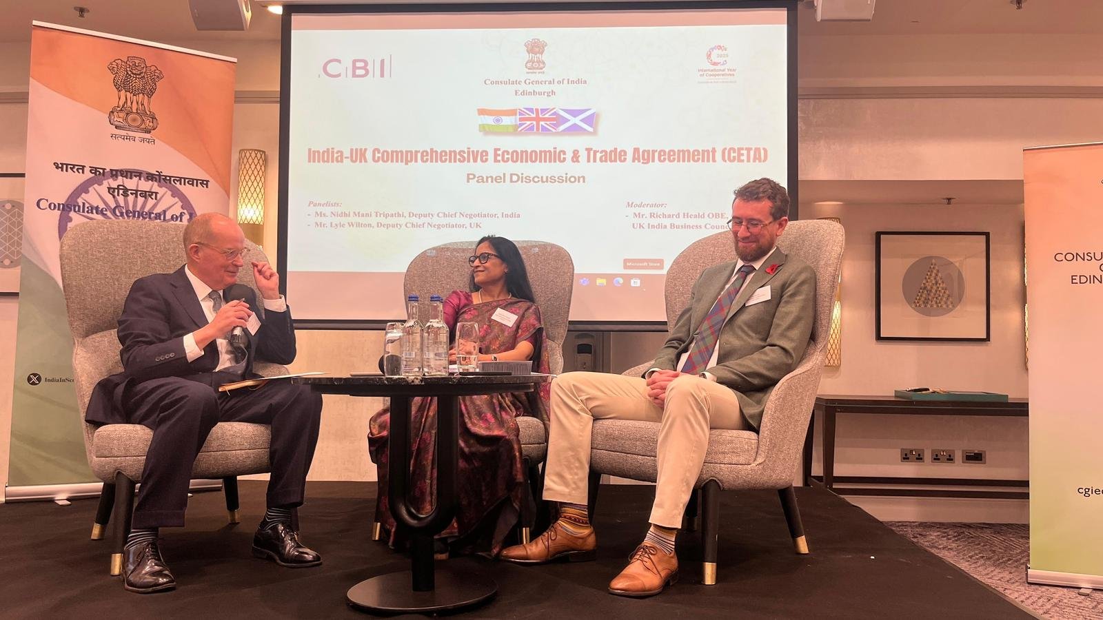The Consulate General of India, Edinburgh, in partnership with the CBI, Scotland, hosted an India–UK Business Event in Glasgow