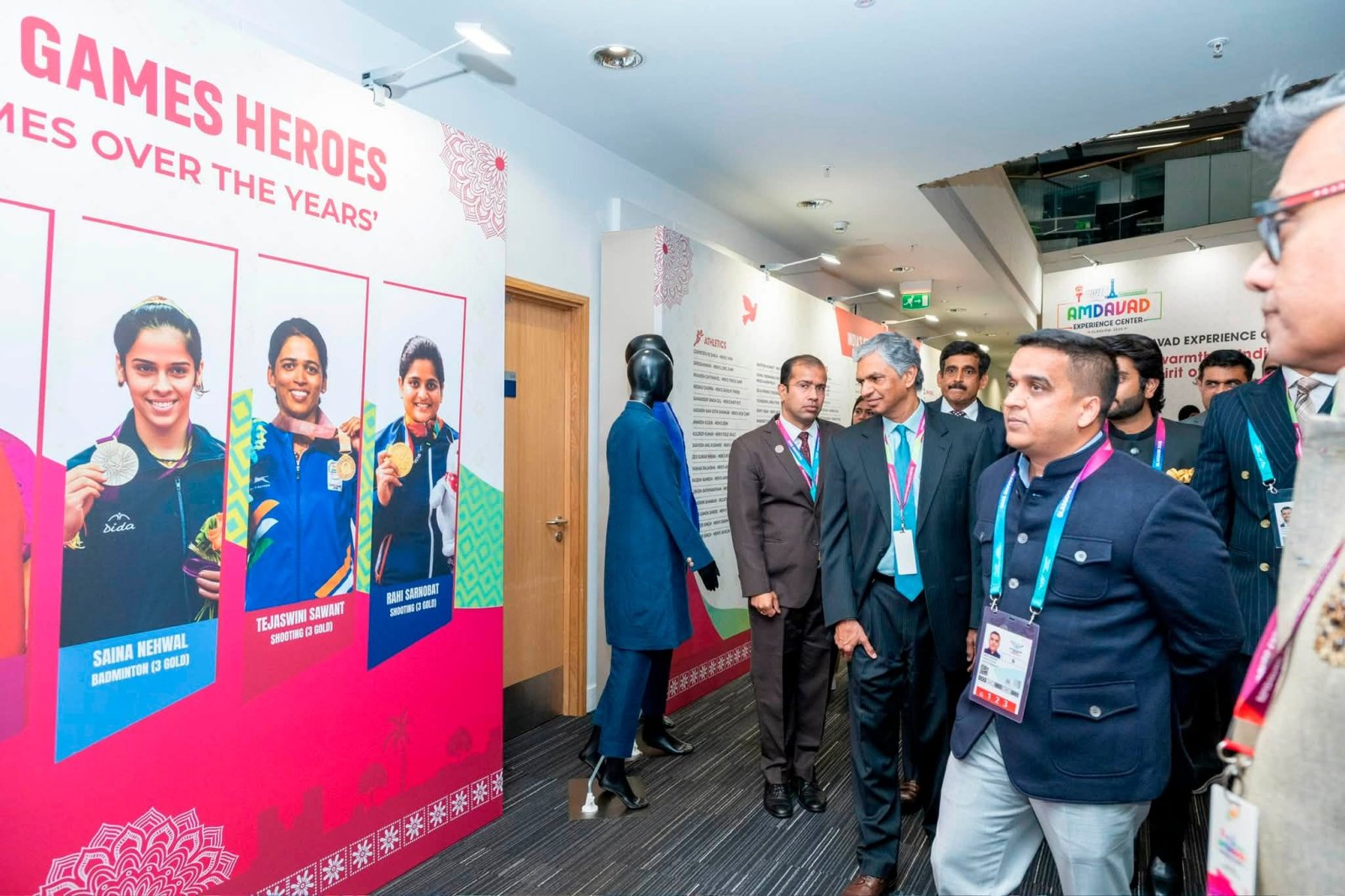 Hon’ble Deputy Chief Minister of Gujarat, Shri. Harsh Sanghavi, inaugurated the Amdavad Experience Centre – Glasgow 2026.