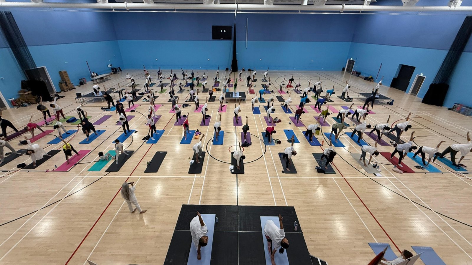 11th International Day of Yoga celebration at Edinburgh.