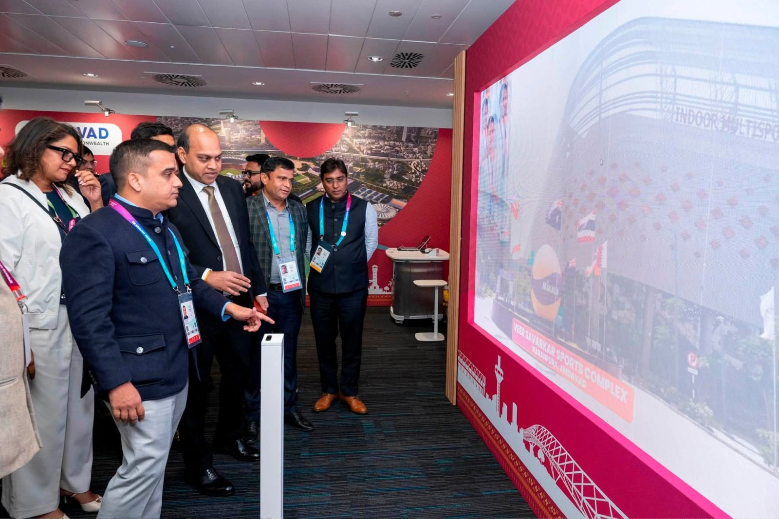 Hon’ble Deputy Chief Minister of Gujarat, Shri. Harsh Sanghavi, inaugurated the Amdavad Experience Centre – Glasgow 2026.