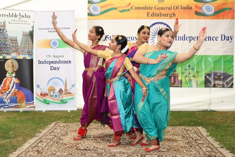 79th Independence Day celebration at CGI, Edinburgh