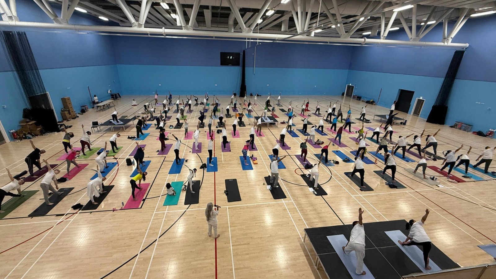 11th International Day of Yoga celebration at Edinburgh.
