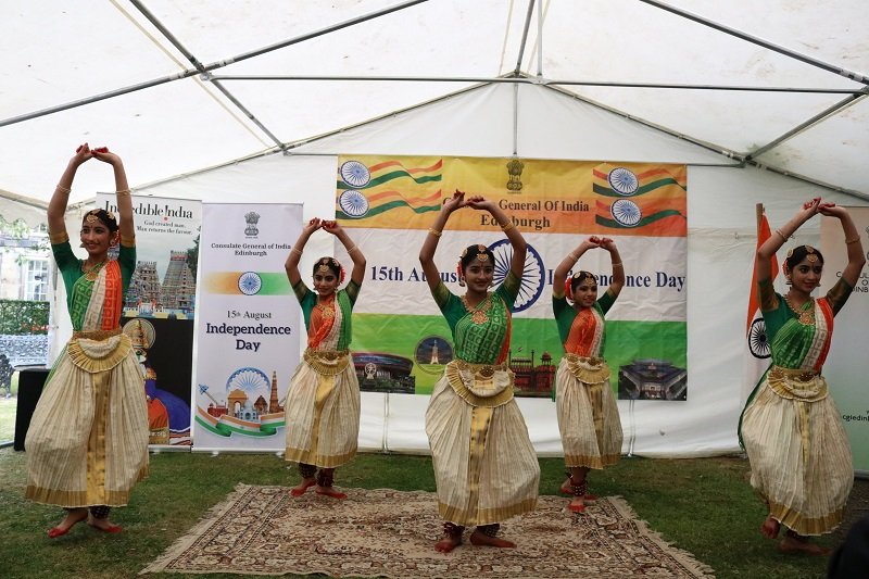 79th Independence Day celebration at CGI, Edinburgh
