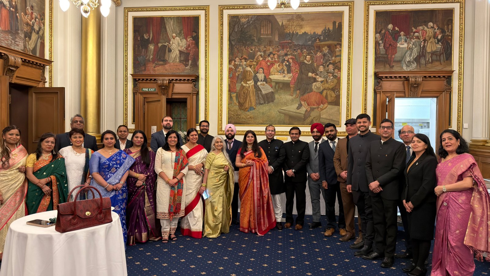 The 77th Republic Day Reception was hosted by the Consulate General of India, Edinburgh at the City Chambers