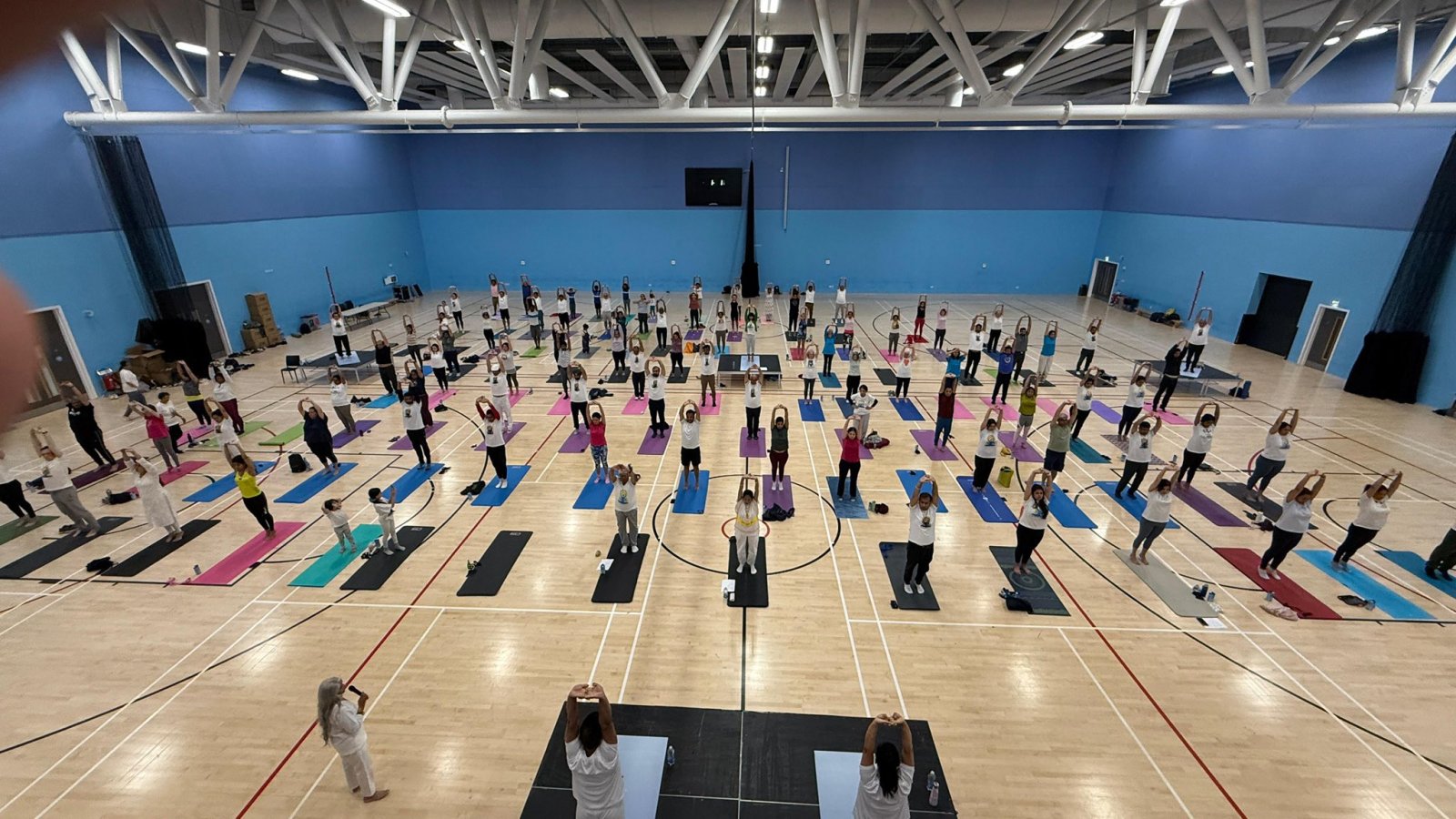 11th International Day of Yoga celebration at Edinburgh.