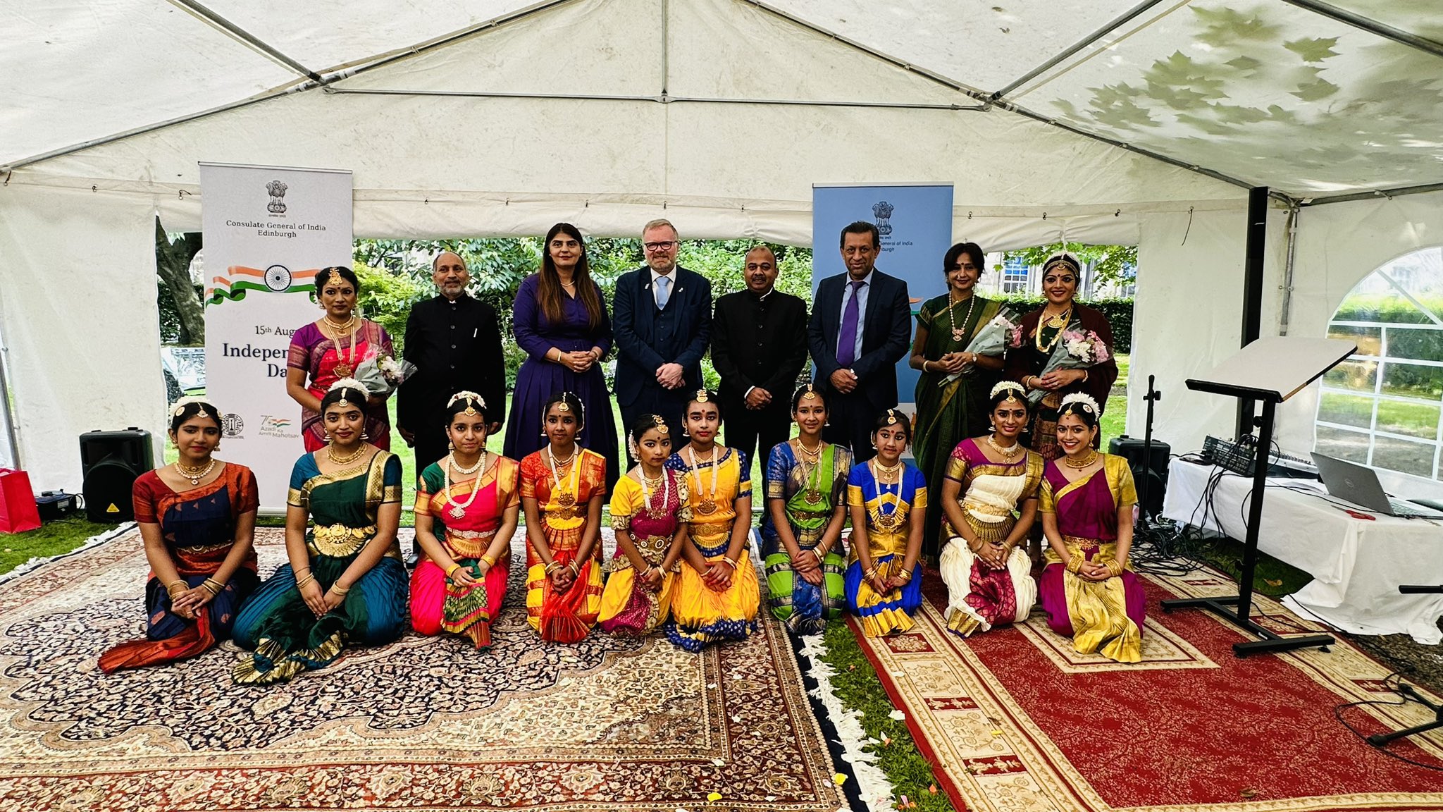 77th Independence day Celebration, Edinburgh