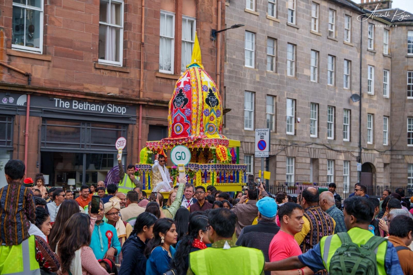 Jeganath Yatra in Edinburgh.