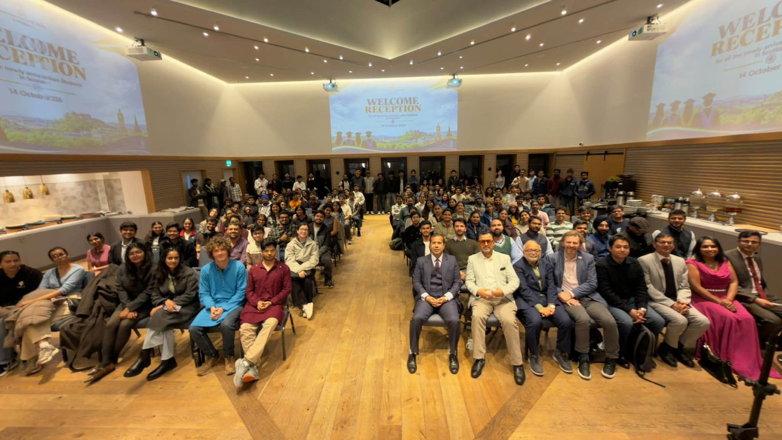 Consulate General of India Edinburgh hosted a Welcome Reception for newly arrived Indian students studying at universities across Scotland.