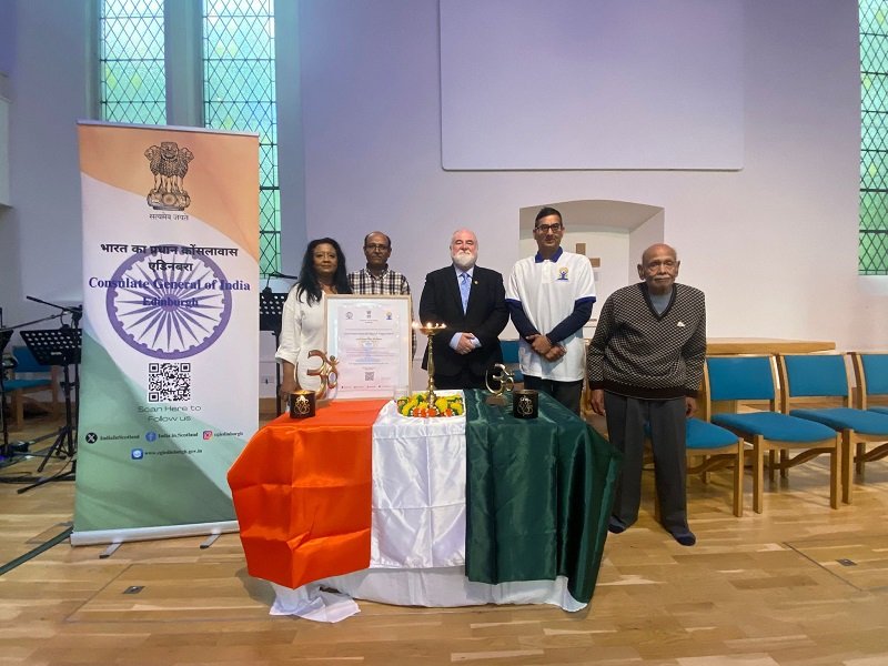 International Day of Yoga celebration at Dundee