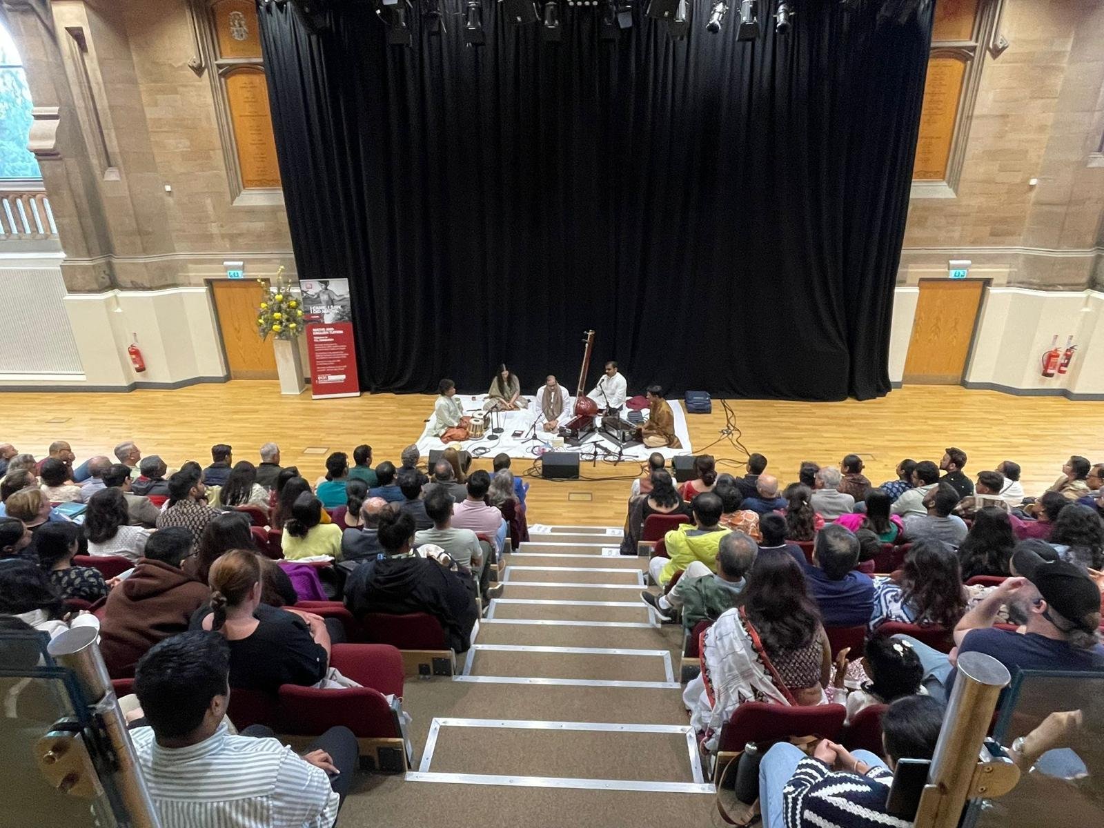 Consul attended the Edinburgh Bandish Music Festival