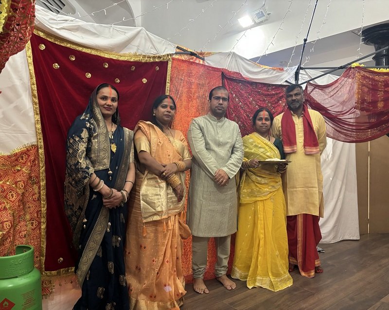 Consul General Joins Chhath Puja Celebration Organised by Scotland Bihari Association in Edinburgh