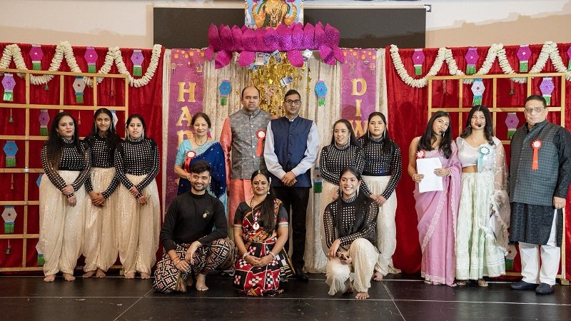 Consul attended Diwali Night 2025 organised by the Edinburgh Hindu Mandir.