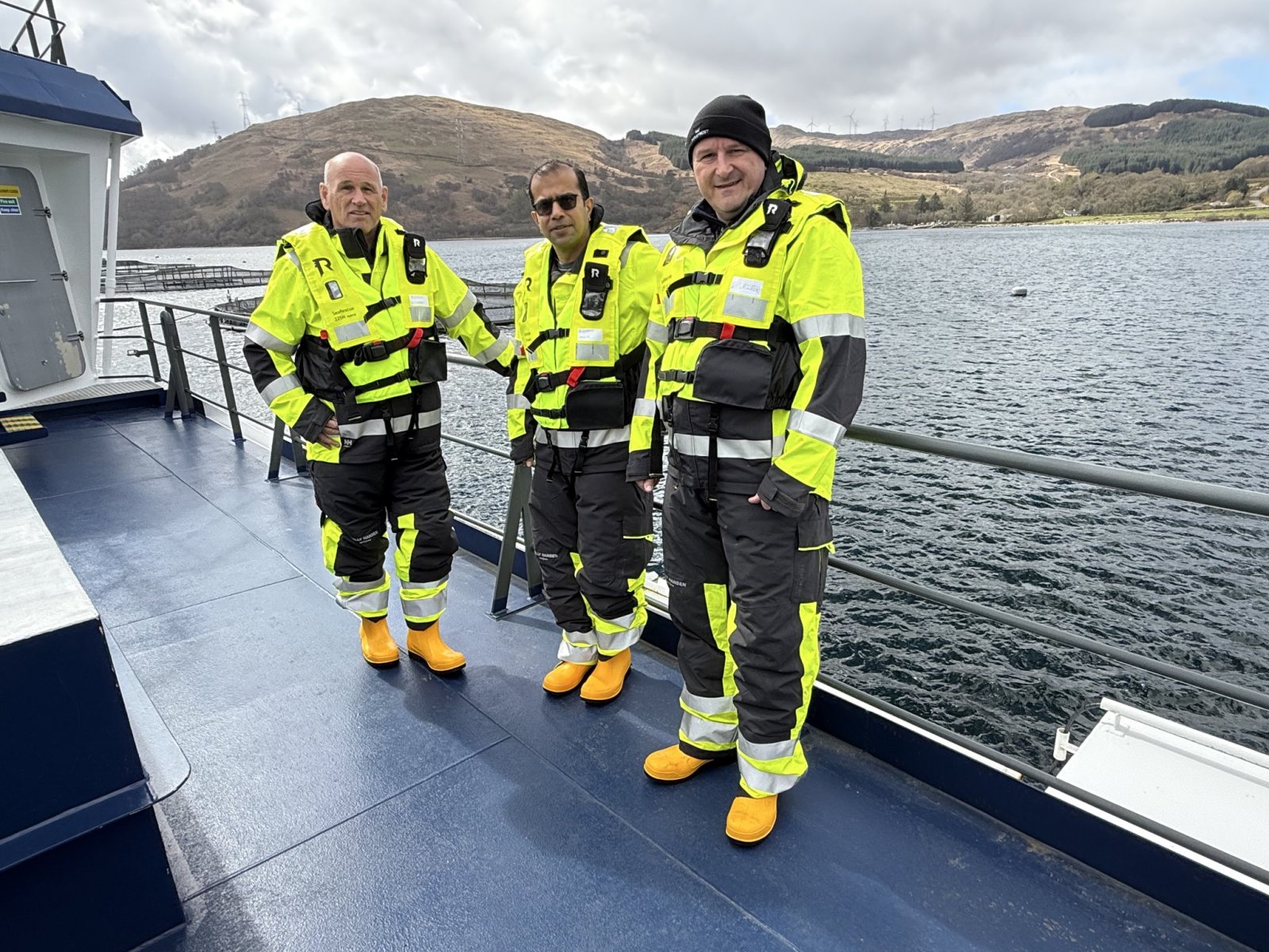Consul General visited Bakkafrost salmon farms at Loch Fyne, witnessing Scotland’s world-class aquaculture sector.