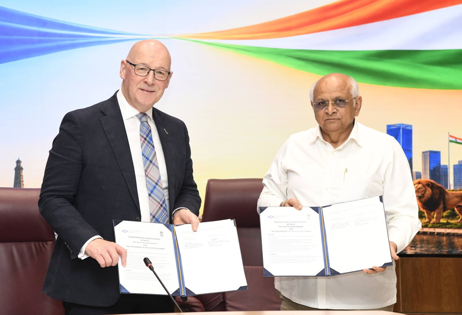 Gujarat–Scotland MoU Signed to Strengthen Cooperation Across Key Sectors