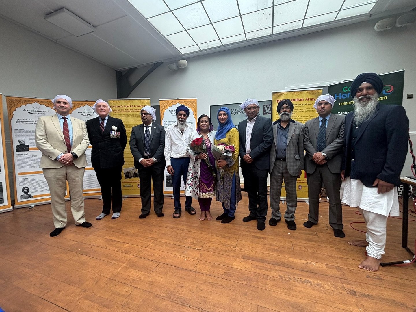 Consul General was honoured to join the commemoration of the 80th Anniversary of Victory Day at Guru Nanak Gurdwara Edinburgh