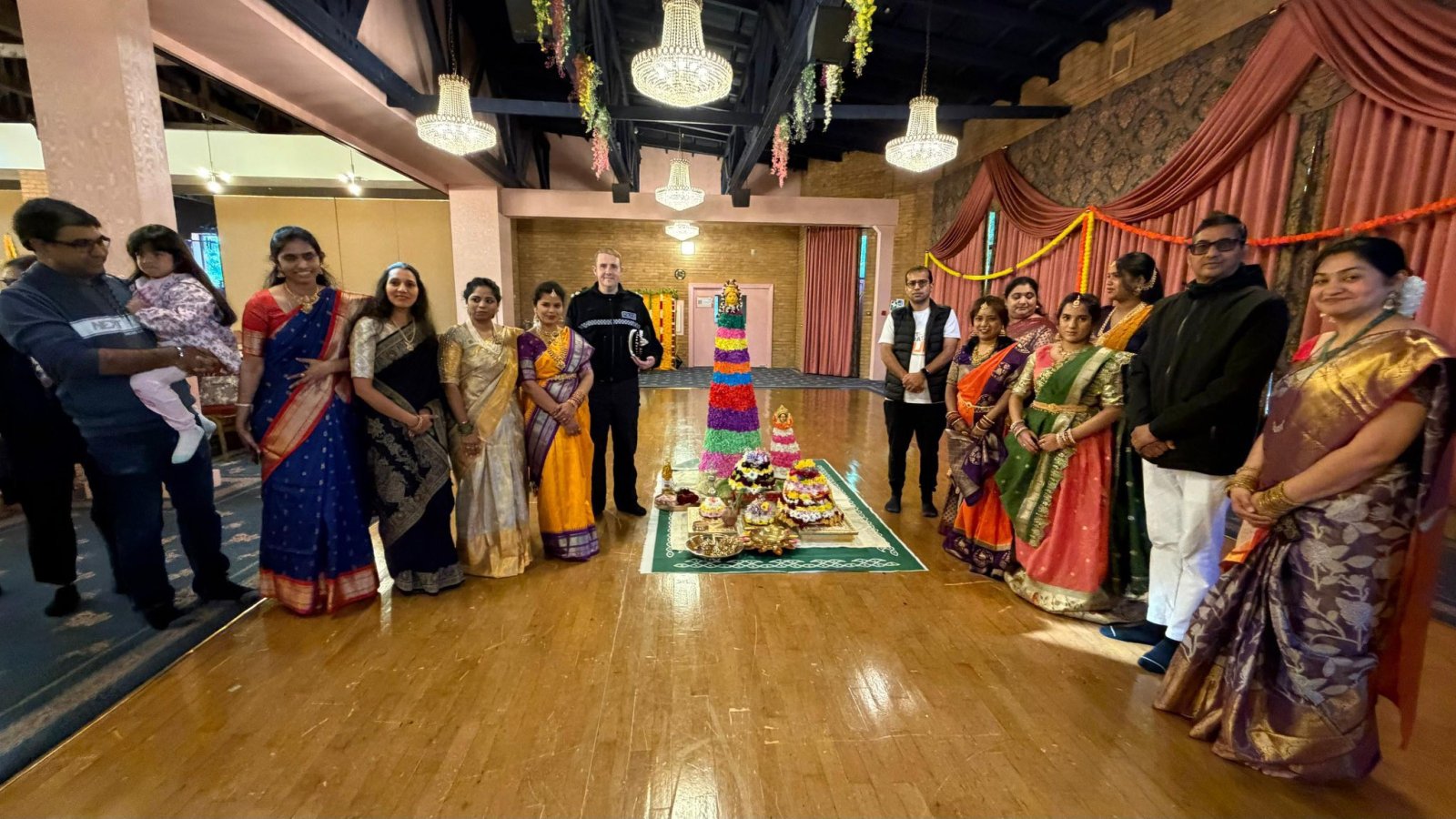 Consul General was delighted to join the community members at Mother Earth Hindu Temple Glasgow.