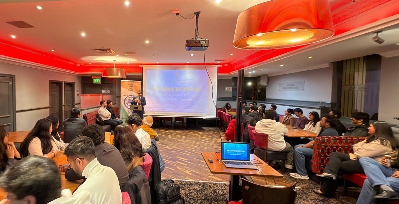 The Consulate General of India, Edinburgh hosted a Welcome Reception for newly arrived Indian students at Scottish Universities.