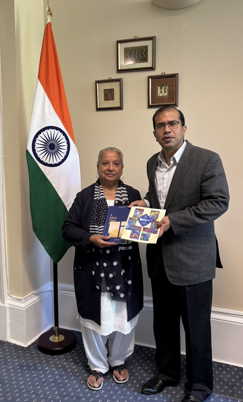 CG met the Director of Sikh Sanjog.
