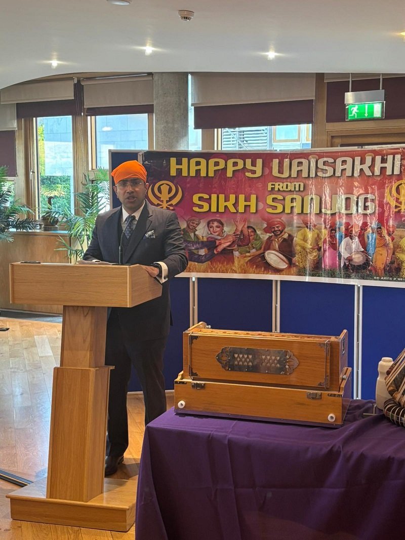 Consul General was honoured to join the Vaisakhi Reception at the Scottish Parliament