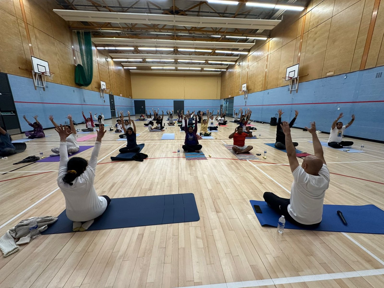 Consulate General of India, Edinburgh, organised a Yoga session in Livingston