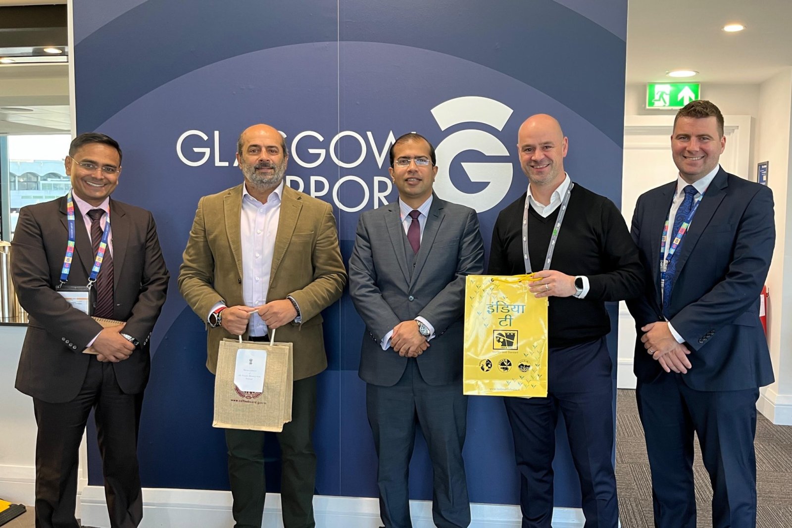 Consul General met Ms. Kam Jandu, CEO of Glasgow Airport, to discuss opportunities for enhancing air connectivity between India and Scotland.