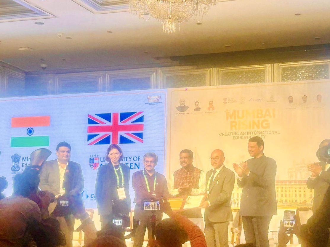 Aberdeen University Received Letter of Intent to Establish Campus in India