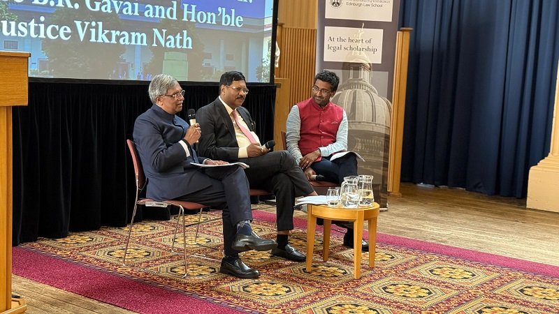 Hon’ble Justice B.R. Gavai, Chief Justice of India delivered a lecture, “Constitution as an Evolving Document” at the Edinburgh Law School