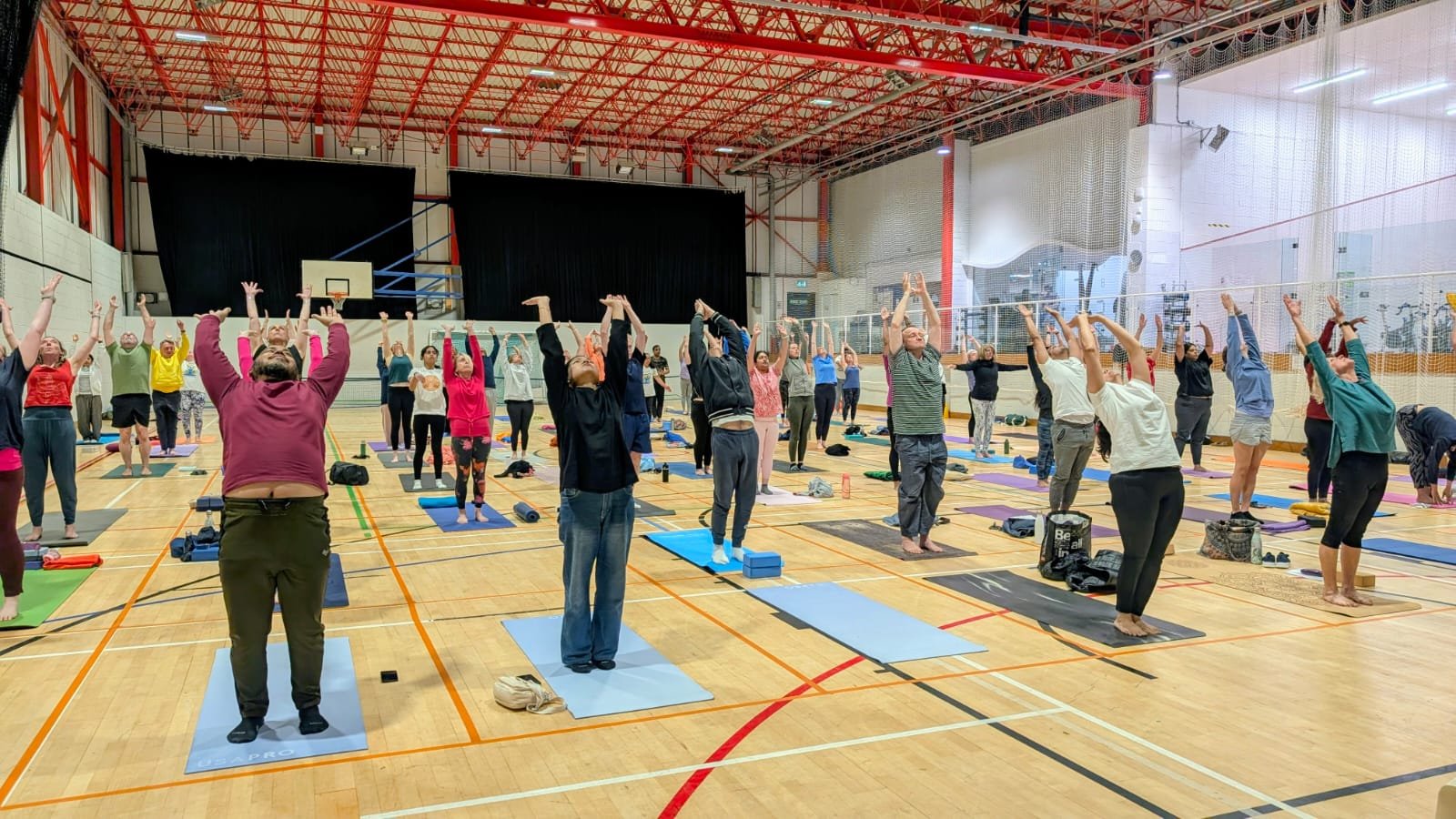 International Day of Yoga celebration at Aberdeen, 21 June 2025.