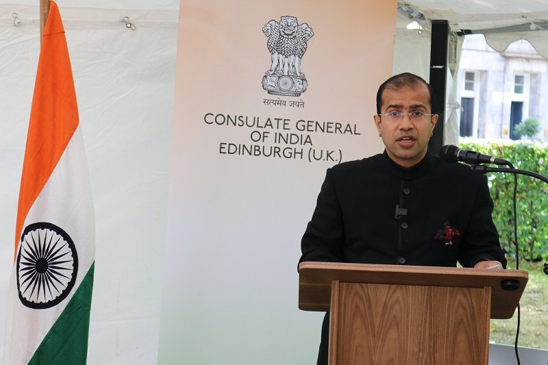 79th Independence Day celebration at CGI, Edinburgh
