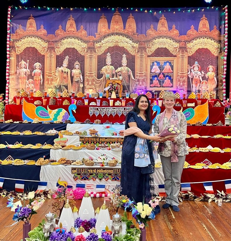 Consul attended the Diwali & Annakut celebrations organised by BAPS Swaminarayan Satsang Mandal, Edinburgh.