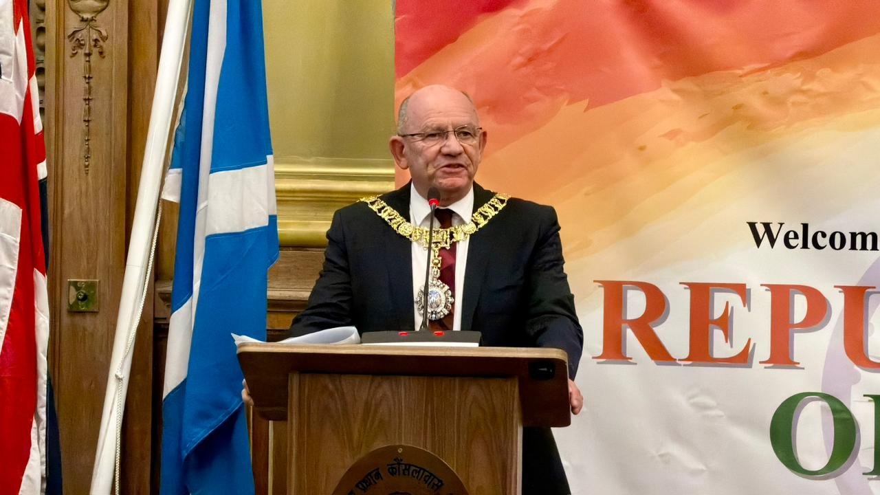 The 77th Republic Day Reception was hosted by the Consulate General of India, Edinburgh at the City Chambers