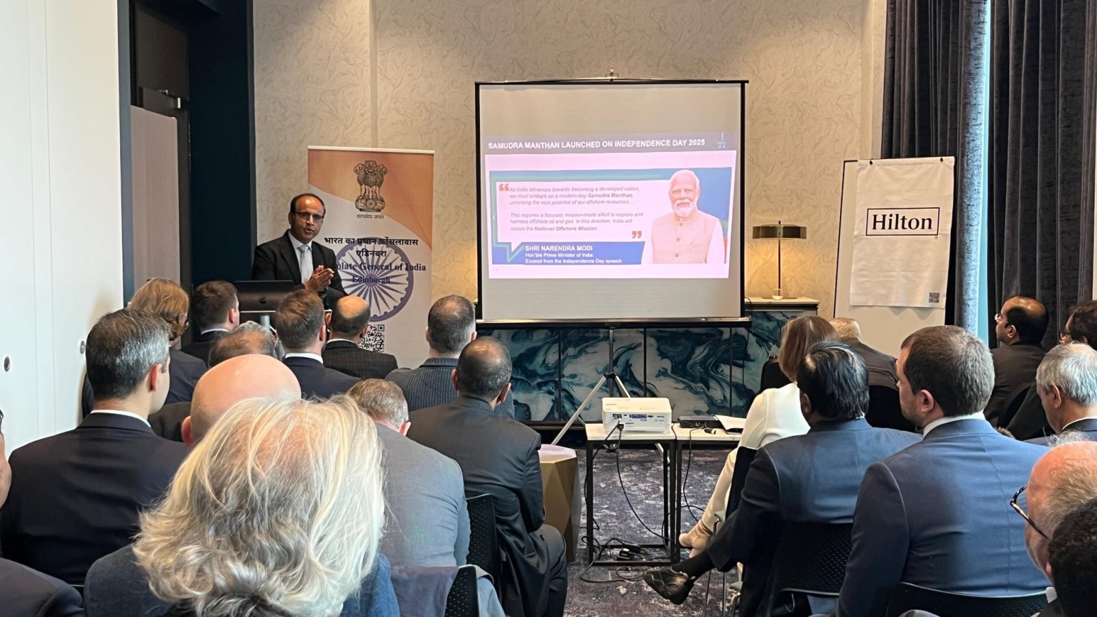 Ministry of Petroleum and Natural Gas in collaboration with the Consulate General of India, Edinburgh & Offshore Energies UK organized an interaction in Aberdeen on India’s Exploration and Production (E&P) investment opportunities.