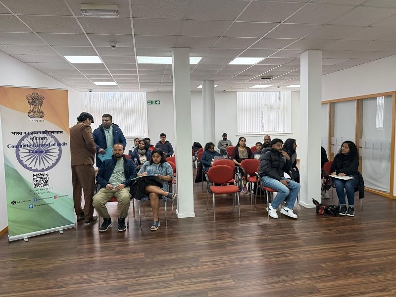 Consular Camp in Aberdeen Hindu Temple.