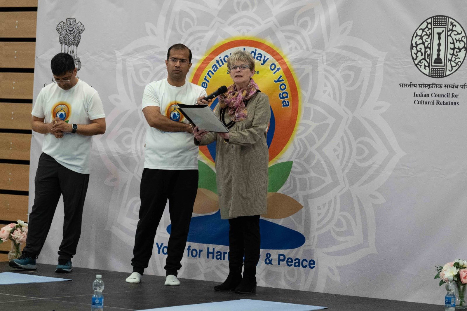 11th International Day of Yoga celebration at Edinburgh.