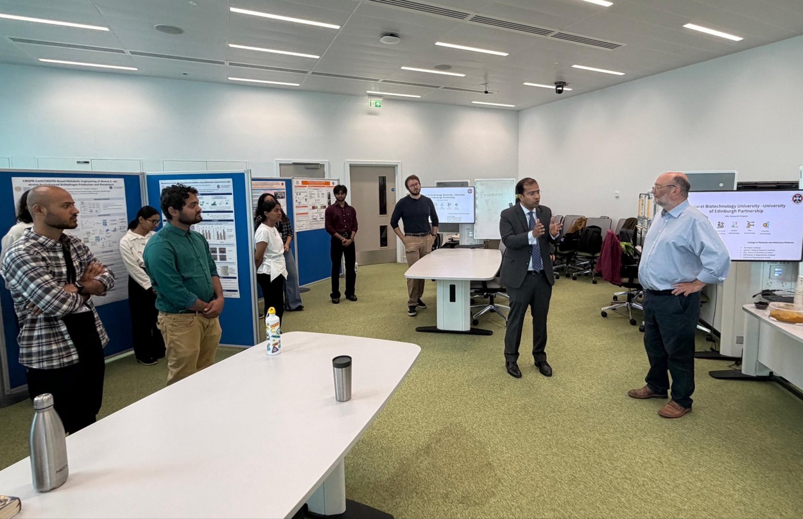 Consul General Interacts with (G.B.U.) Gujarat Biotechnology University Students at the University of Edinburgh