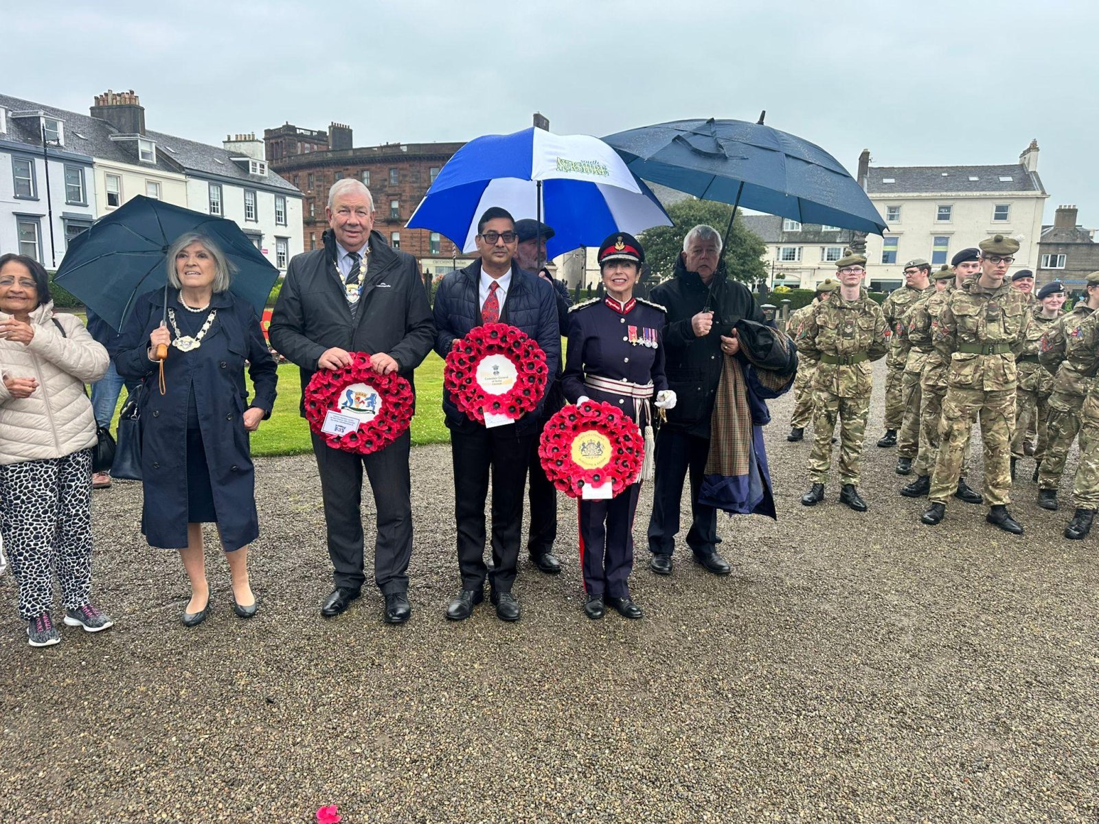 Consul attended the Somme Commemoration Service in Ayr, marking the 110th anniversary of the beginning of the Battle of the Somme during the First World War.