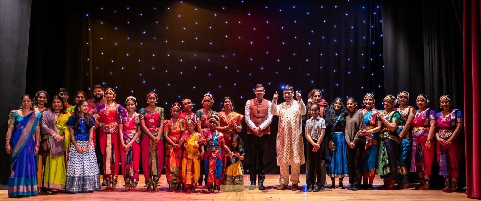Consul attended a mesmerizing dance performance by the Mudra School of Bharatanatyam in Glasgow.