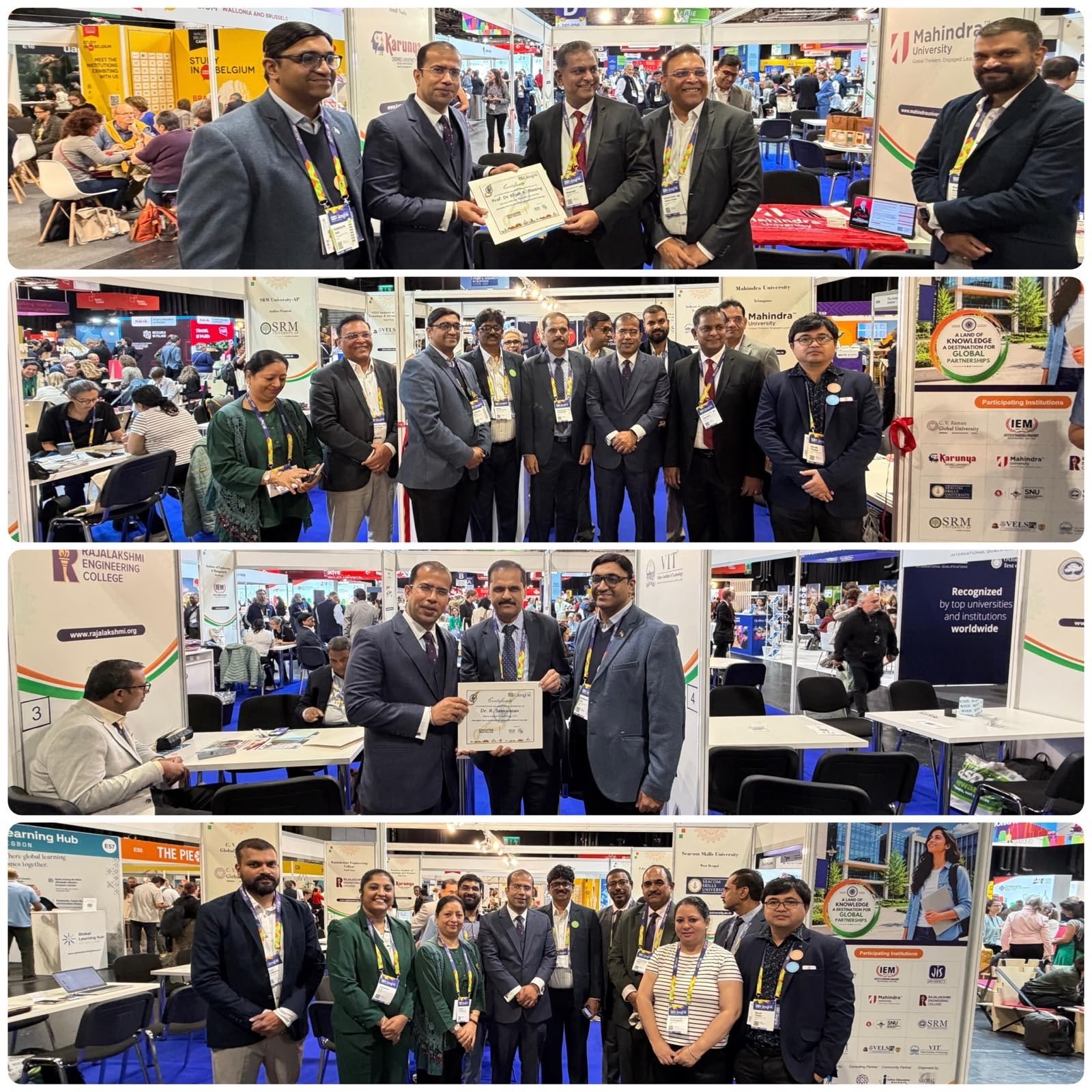 Consul General inaugurated the Education India Pavilion at the European Association for International Education (EAIE) Conference and Exhibition in Glasgow.