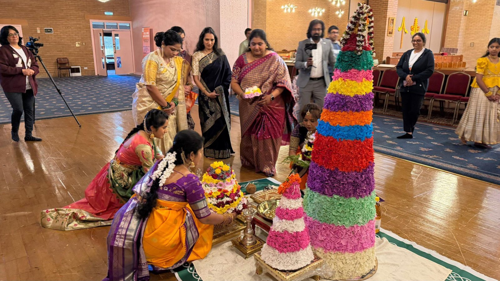 Consul General was delighted to join the community members at Mother Earth Hindu Temple Glasgow.