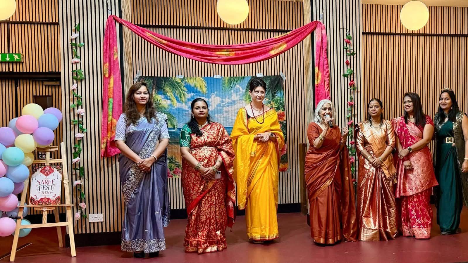 Saree Celebration 2026 at Hindu Mandir Glasgow,