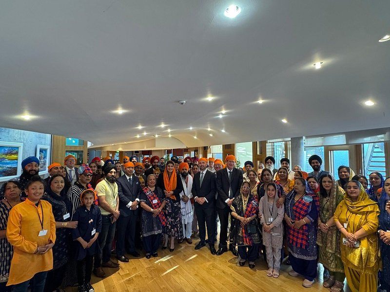 Consul General was honoured to join the Vaisakhi Reception at the Scottish Parliament