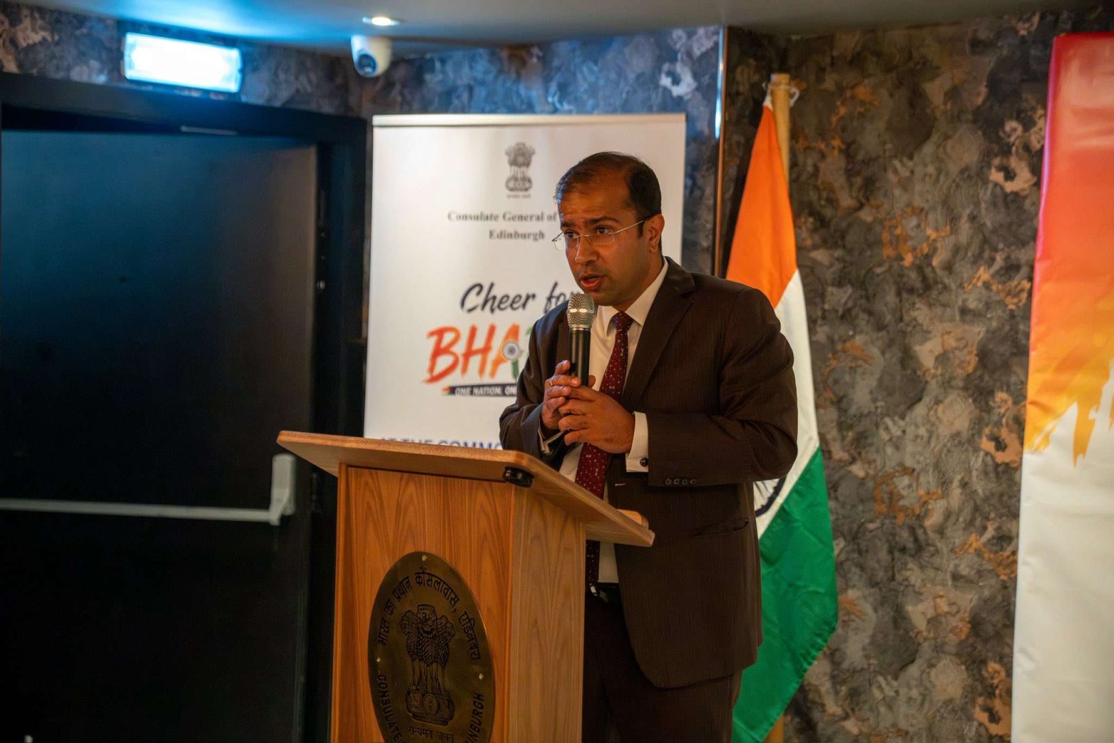 Consulate General of India, Edinburgh Hosts Reception for Indian Diaspora in Honour of Hon'ble Minister Dr. Mansukh Mandaviya
